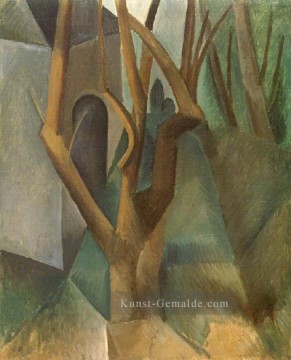 Paysage 3 1908 Kubismus Pablo Picasso Ölgemälde